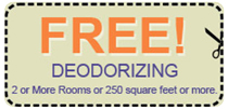 Free Deodorizing Coupon